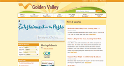 Desktop Screenshot of goldenvalleymn.gov